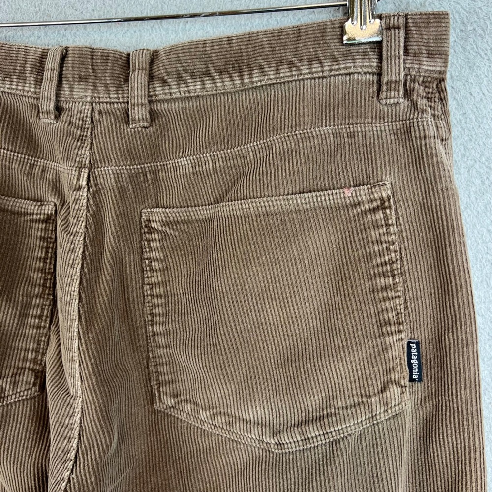 Patagonia Mens Brown Organic Cotton Corduroy Straight Leg Pants Size 34 - Picture 3 of 7
